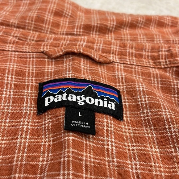 Patagonia Back Step Shirt |‎ New Adobe (Burnt Orange) | Men’s Large - Picture 9 of 12